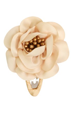 Детская заколка gold flower JUNEFEE бежевого цвета по цене 590 руб., арт. 6017 | Фото 1 Детская заколка gold flower JUNEFEE бежевого цвета, арт. 6017 | Фото 1