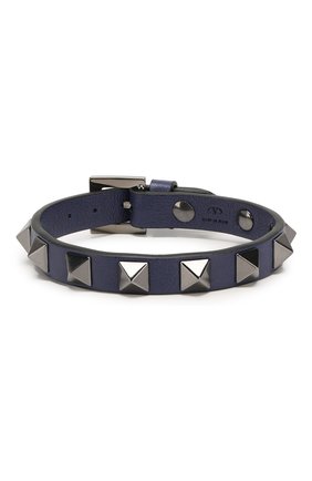 Мужской кожаный браслет rockstud mini VALENTINO синего цвета по цене 0 руб., арт. SY2J0801/VH3 | Фото 1 Мужской кожаный браслет rockstud mini VALENTINO синего цвета, арт. SY2J0801/VH3 | Фото 1 (Материал: Натуральная кожа; Статус проверки: Проверена категория)