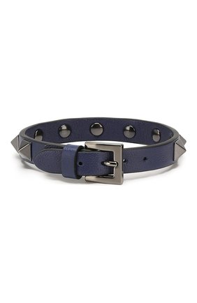 Мужской кожаный браслет rockstud mini VALENTINO синего цвета по цене 0 руб., арт. SY2J0801/VH3 | Фото 2 Мужской кожаный браслет rockstud mini VALENTINO синего цвета, арт. SY2J0801/VH3 | Фото 2 (Материал: Натуральная кожа; Статус проверки: Проверена категория)