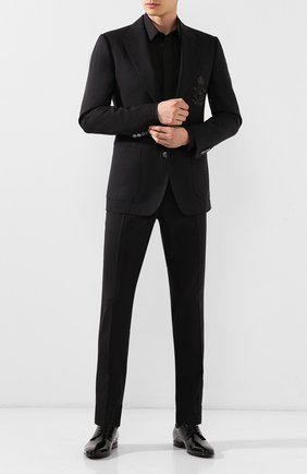 Мужской кожаные дерби positano DOLCE & GABBANA черного цвета по цене 53450 руб., арт. A10465/A1203 | Фото 2 Мужской кожаные дерби positano DOLCE & GABBANA черного цвета, арт. A10465/A1203 | Фото 2