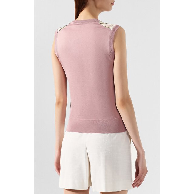 фото Шелковый топ dolce & gabbana