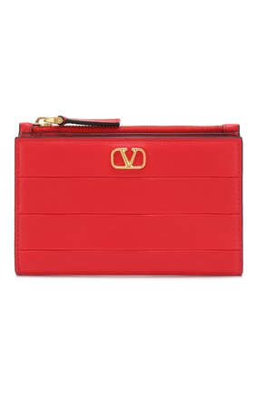 Кожаный кошелек Valentino Garavani | Фото №1 Кожаный кошелек Valentino Garavani | Фото №1