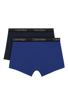 Детские комплект из двух пар трусов CALVIN KLEIN синего цвета по цене 2600 руб., арт. B70B700198 | Фото 2 Детские комплект из двух пар трусов CALVIN KLEIN синего цвета, арт. B70B700198 | Фото 2