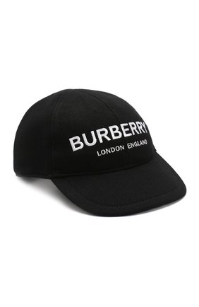 Детская хлопковая бейсболка BURBERRY черного цвета по цене 11100 руб., арт. 8010948 | Фото 1 Детская хлопковая бейсболка BURBERRY черного цвета, арт. 8010948 | Фото 1