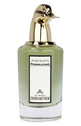 Мужской парфюмерная вода the portraits the impudent cousin matthew PENHALIGON'S бесцветного цвета по цене 22500 руб., арт. 5056245000942 | Фото 1 Мужской парфюмерная вода the portraits the impudent cousin matthew PENHALIGON'S бесцветного цвета, арт. 5056245000942 | Фото 1