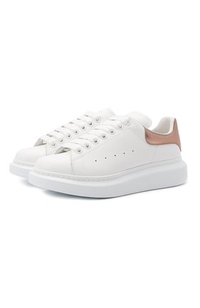 Женские кожаные кеды ALEXANDER MCQUEEN бронзового цвета по цене 37850 руб., арт. 553770/WHFBU | Фото 1 Женские кожаные кеды ALEXANDER MCQUEEN бронзового цвета, арт. 553770/WHFBU | Фото 1