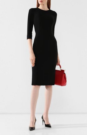 Женская кожаные туфли kate DOLCE & GABBANA черного цвета по цене 39550 руб., арт. CD1367/A1471 | Фото 2 Женская кожаные туфли kate DOLCE & GABBANA черного цвета, арт. CD1367/A1471 | Фото 2