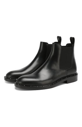 Кожаные челси Valentino Garavani | Фото №1 Кожаные челси Valentino Garavani | Фото №1