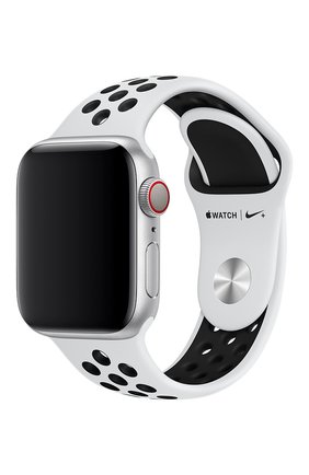 Ремешок apple watch nike+ 40mm APPLE  черно-белого цвета, арт. MTMQ2ZM/A | Фото 1 (Статус проверки: Проверена категория)
