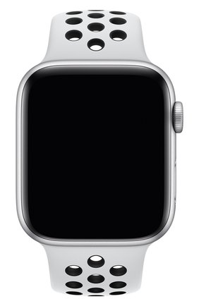 Ремешок apple watch nike+ 44mm APPLE  черно-белого цвета, арт. MTMY2ZM/A | Фото 2 (Статус проверки: Проверена категория)