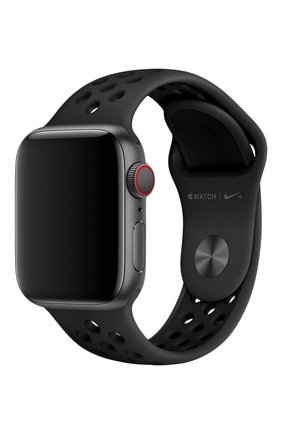 Ремешок apple watch nike+ 40mm APPLE черного цвета по цене 0 руб., арт. MTMP2ZM/A | Фото 1 Ремешок apple watch nike+ 40mm APPLE черного цвета, арт. MTMP2ZM/A | Фото 1 (Статус проверки: Проверена категория)
