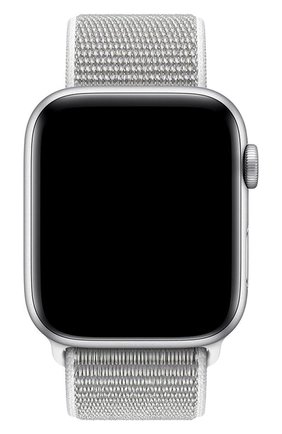 Ремешок apple watch 44mm sport loop APPLE  светло-серого цвета, арт. MTMA2ZM/A | Фото 2 (Статус проверки: Проверена категория)