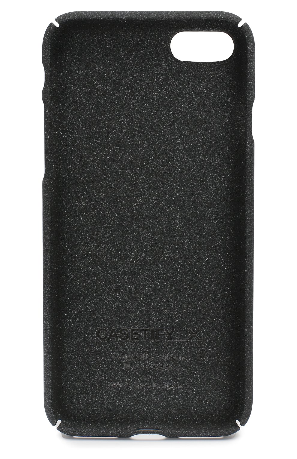 Мужской чехол для iphone 7/8 CASETIFY темно-серого цвета по цене 990 руб., арт. CTF-4799907-1610640 | Фото 2 Мужской чехол для iphone 7/8 CASETIFY темно-серого цвета, арт. CTF-4799907-1610640 | Фото 2