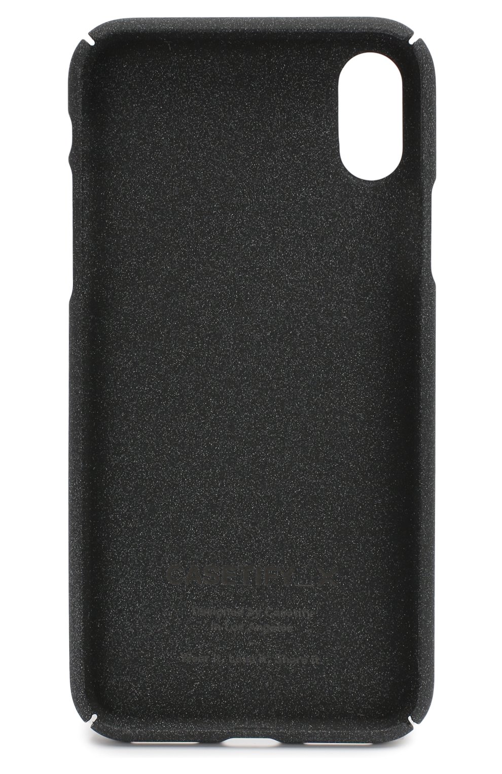 Мужской чехол для iphone x/xs CASETIFY темно-серого цвета по цене 1290 руб., арт. CTF-4799911-1611640 | Фото 2 Мужской чехол для iphone x/xs CASETIFY темно-серого цвета, арт. CTF-4799911-1611640 | Фото 2