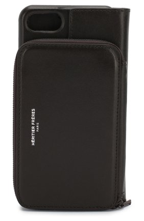Мужской чехол для iphone 7/8 HERITIER FRERES темно-коричневого цвета по цене 4990 руб., арт. ANDYIPH8CAFFE | Фото 2 Мужской чехол для iphone 7/8 HERITIER FRERES темно-коричневого цвета, арт. ANDYIPH8CAFFE | Фото 2