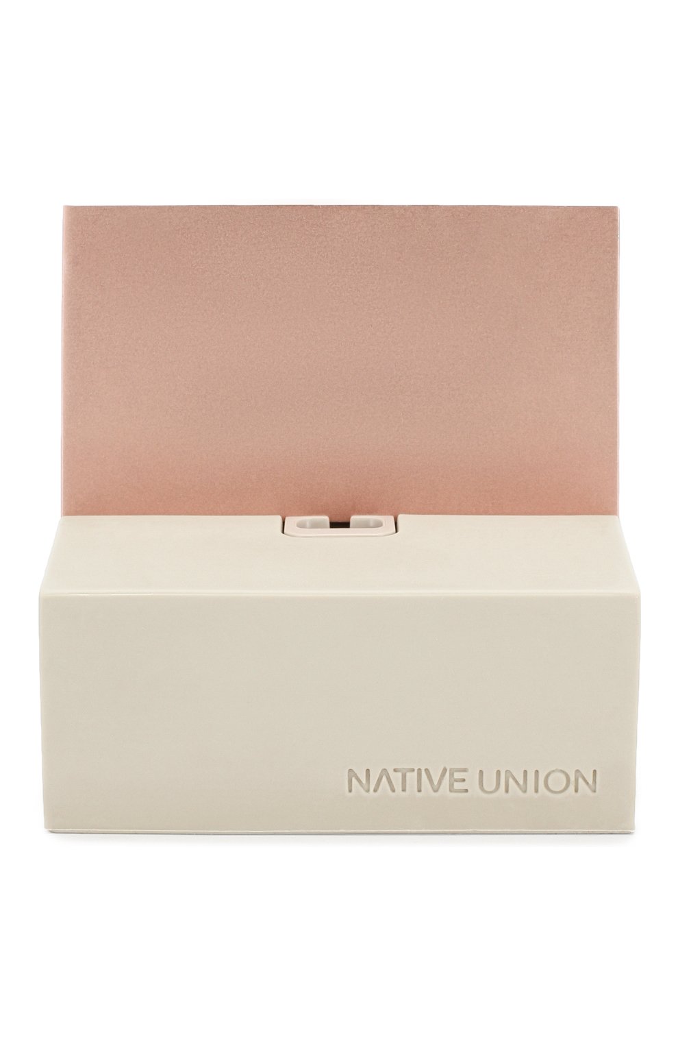 Подставка для iphone dock lightning NATIVE UNION бежевого цвета по цене 5490 руб., арт. DOCK-IP-SL-STO | Фото 2 Подставка для iphone dock lightning NATIVE UNION бежевого цвета, арт. DOCK-IP-SL-STO | Фото 2 (Статус проверки: Проверена категория)
