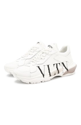 Женские кожаные кроссовки valentino garavani bounce VALENTINO белого цвета по цене 65950 руб., арт. SW2S0M53/RKW | Фото 1 Женские кожаные кроссовки valentino garavani bounce VALENTINO белого цвета, арт. SW2S0M53/RKW | Фото 1