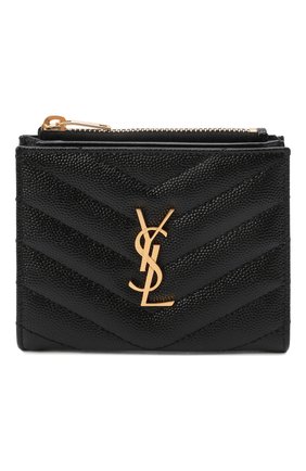 Женские кожаное портмоне SAINT LAURENT черного цвета по цене 32450 руб., арт. 575879/B0W01 | Фото 1 Женские кожаное портмоне SAINT LAURENT черного цвета, арт. 575879/B0W01 | Фото 1