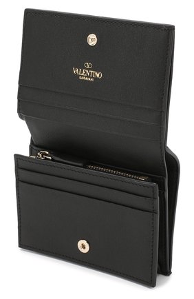 Кожаное портмоне Valentino Garavani | Фото №3 Кожаное портмоне Valentino Garavani | Фото №3