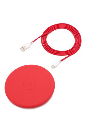 Беспроводное зарядное устройство PHILO красного цвета, арт. PH029RD | Фото 2 (Статус проверки: Проверена категория; Региональные ограничения белый список (Axapta Mercury): RU)