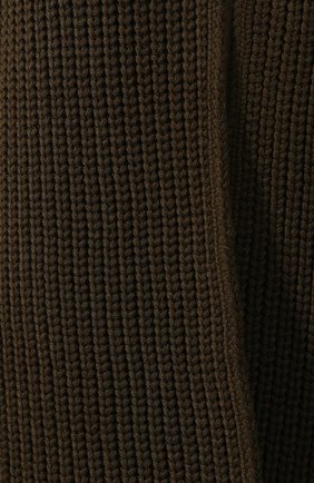 Женский зеленый кашемировый шарф Bottega Veneta, арт. 576690/3V201 купить в ЦУМ | Фото №5 Кашемировый шарф Bottega Veneta зеленый | Фото №5
