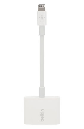 Разветвитель rockstar 3.5 mm audio + charge BELKIN белого цвета по цене 4490 руб., арт. F8J212BTWHT | Фото 1 Разветвитель rockstar 3.5 mm audio + charge BELKIN белого цвета, арт. F8J212BTWHT | Фото 1 (Региональные ограничения белый список (Axapta Mercury): RU; Статус проверки: Проверена категория)