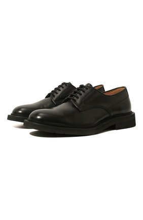 Мужские кожаные дерби BOTTEGA VENETA черного цвета по цене 58300 руб., арт. 574638/VCLQ0 | Фото 1 Мужские кожаные дерби BOTTEGA VENETA черного цвета, арт. 574638/VCLQ0 | Фото 1