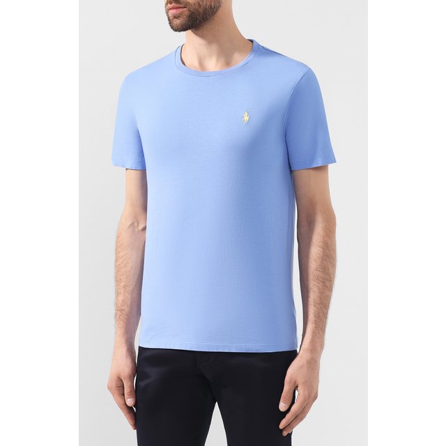 фото Хлопковая футболка polo ralph lauren