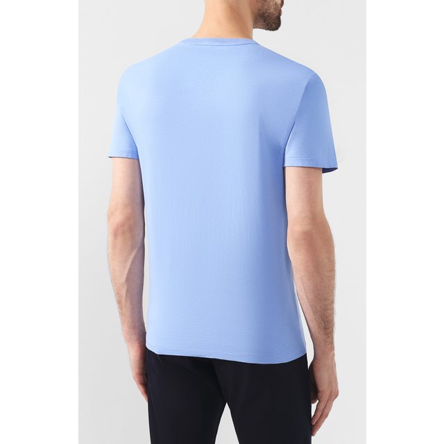 фото Хлопковая футболка polo ralph lauren