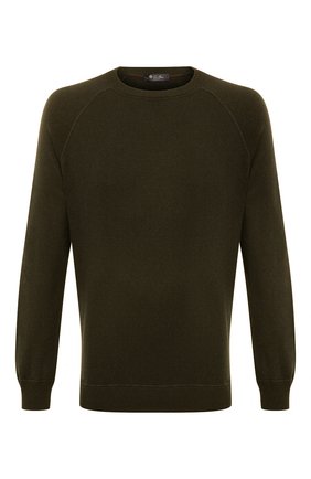 Мужской кашемировый джемпер LORO PIANA хаки цвета по цене 105500 руб., арт. FAI3108 | Фото 1 Мужской кашемировый джемпер LORO PIANA хаки цвета, арт. FAI3108 | Фото 1 (Рукава от горловины: Длинные; Материал внешний: Шерсть, Кашемир; Длина (для топов): Стандартные; Принт: Без принта; Вырез: Круглый; Рукава: Длинные; Мужское Кросс-КТ: Джемперы; Статус проверки: Проверена категория)