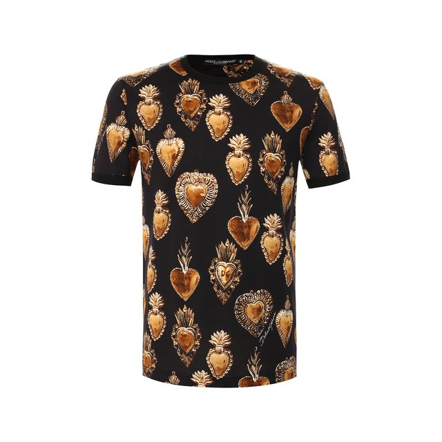 Хлопковая футболка Dolce&Gabbana 10212936