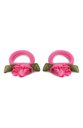 Детская комплект из 2-х резинок rosette small JUNEFEE розового цвета по цене 430 руб., арт. 5900 | Фото 1 Детская комплект из 2-х резинок rosette small JUNEFEE розового цвета, арт. 5900 | Фото 1