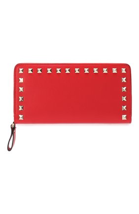 Кожаный кошелек Valentino Garavani | Фото №1 Кожаный кошелек Valentino Garavani | Фото №1