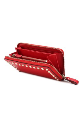 Кожаный кошелек Valentino Garavani | Фото №3 Кожаный кошелек Valentino Garavani | Фото №3