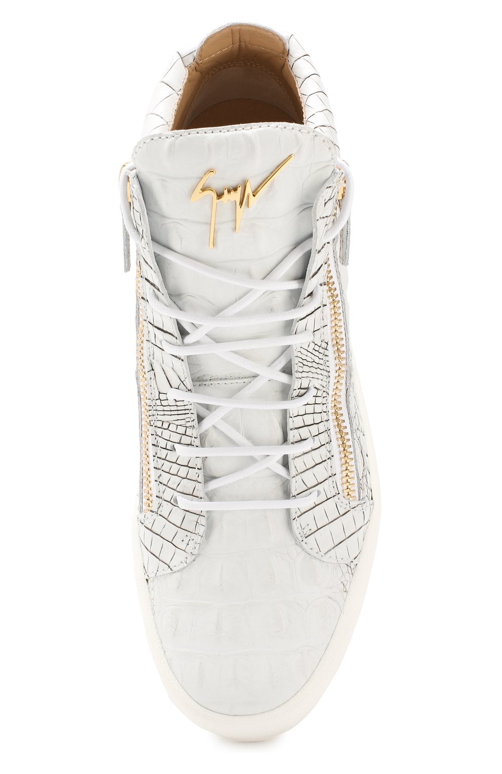 giuseppe zanotti croc python embossed may trainers