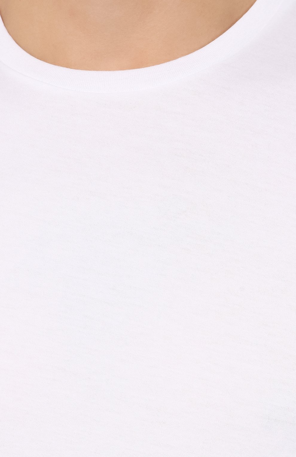 Мужская хлопковая футболка RALPH LAUREN белого цвета, арт. 790508153 | Фото 5 (Принт: Без принта; Рукава: Короткие; Длина (для топов): Стандартные; Материал внешний: Хлопок; Статус проверки: Проверено, Проверена категория; Стили: Кэжуэл)