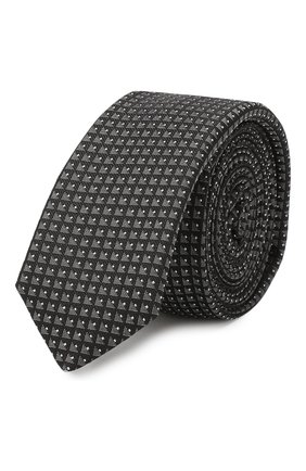 Мужской шелковый галстук DOLCE & GABBANA черного цвета по цене 12700 руб., арт. GT142E/G0JIZ | Фото 1 Мужской шелковый галстук DOLCE & GABBANA черного цвета, арт. GT142E/G0JIZ | Фото 1