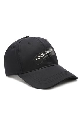 Мужской хлопковая бейсболка DOLCE & GABBANA синего цвета по цене 19250 руб., арт. GH613A/GEI67 | Фото 1 Мужской хлопковая бейсболка DOLCE & GABBANA синего цвета, арт. GH613A/GEI67 | Фото 1
