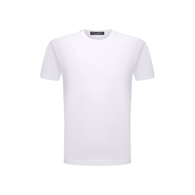 Хлопковая футболка Dolce & Gabbana G8JX7T/FU7EQ