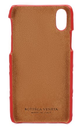 Мужской кожаный чехол для iphone x BOTTEGA VENETA красного цвета по цене 31400 руб., арт. 580150/V00BL | Фото 2 Мужской кожаный чехол для iphone x BOTTEGA VENETA красного цвета, арт. 580150/V00BL | Фото 2