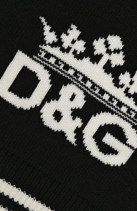 Мужской кашемировый шарф DOLCE & GABBANA черного цвета по цене 39200 руб., арт. GX690T/JAW0J | Фото 2 Мужской кашемировый шарф DOLCE & GABBANA черного цвета, арт. GX690T/JAW0J | Фото 2