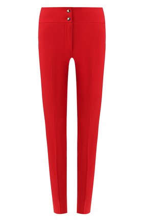 Женские брюки PHILIPP PLEIN красного цвета по цене 44820 руб., арт. WRT0696 | Фото 1 Женские брюки PHILIPP PLEIN красного цвета, арт. WRT0696 | Фото 1