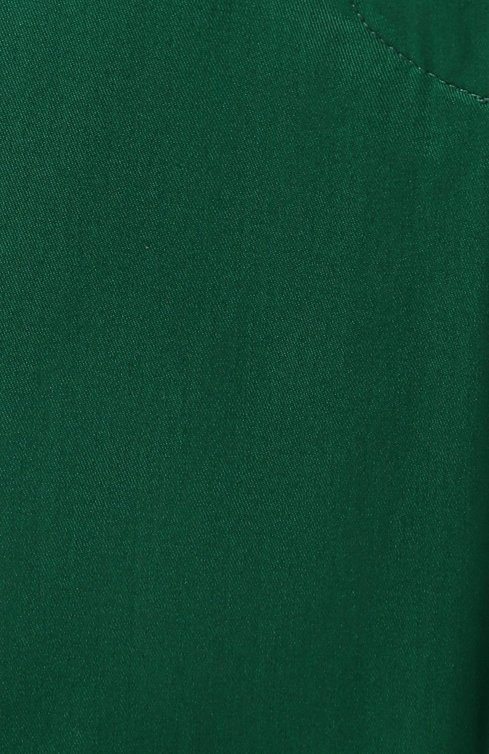 Женские хлопковые брюки DOLCE & GABBANA зеленого цвета, арт. FTBJGT/FUFIS | Фото 5 (Длина (брюки, джинсы): Стандартные; Женское Кросс-КТ: Брюки-одежда; Материал внешний: Хлопок; Статус проверки: Проверено, Проверена категория)