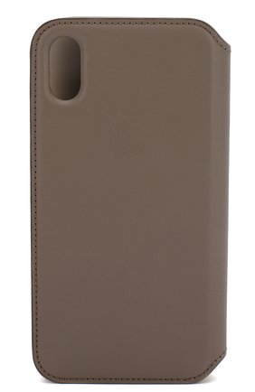 Мужской чехол для iphone x/xs APPLE серого цвета по цене 7490 руб., арт. MQRY2ZM/A | Фото 2 Мужской чехол для iphone x/xs APPLE серого цвета, арт. MQRY2ZM/A | Фото 2
