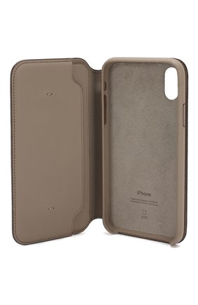 Мужской чехол для iphone x/xs APPLE серого цвета по цене 7490 руб., арт. MQRY2ZM/A | Фото 3 Мужской чехол для iphone x/xs APPLE серого цвета, арт. MQRY2ZM/A | Фото 3