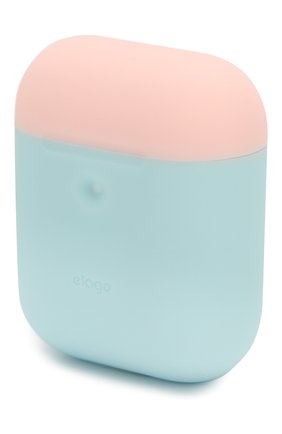 Чехол для airpods wireless ELAGO голубого цвета по цене 1780 руб., арт. EAP2DO-PBL-PKWH | Фото 8 Чехол для airpods wireless ELAGO голубого цвета, арт. EAP2DO-PBL-PKWH | Фото 8 (Статус проверки: Проверена категория)