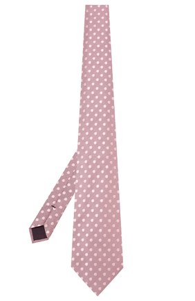 Мужской шелковый галстук TOM FORD розового цвета, арт. 6TF12/XTF | Фото 2 (Материал: Шелк, Текстиль; Статус проверки: Проверена категория; Принт: С принтом)