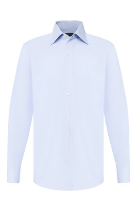 Мужская хлопковая сорочка TOM FORD голубого цвета по цене 39650 руб., арт. 6FT103/94C1JE | Фото 1 Мужская хлопковая сорочка TOM FORD голубого цвета, арт. 6FT103/94C1JE | Фото 1
