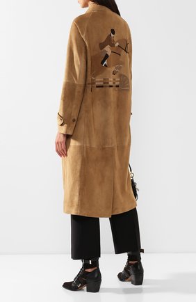 Женское замшевое пальто RALPH LAUREN бежевого цвета по цене 499500 руб., арт. 290760605 | Фото 2 Женское замшевое пальто RALPH LAUREN бежевого цвета, арт. 290760605 | Фото 2