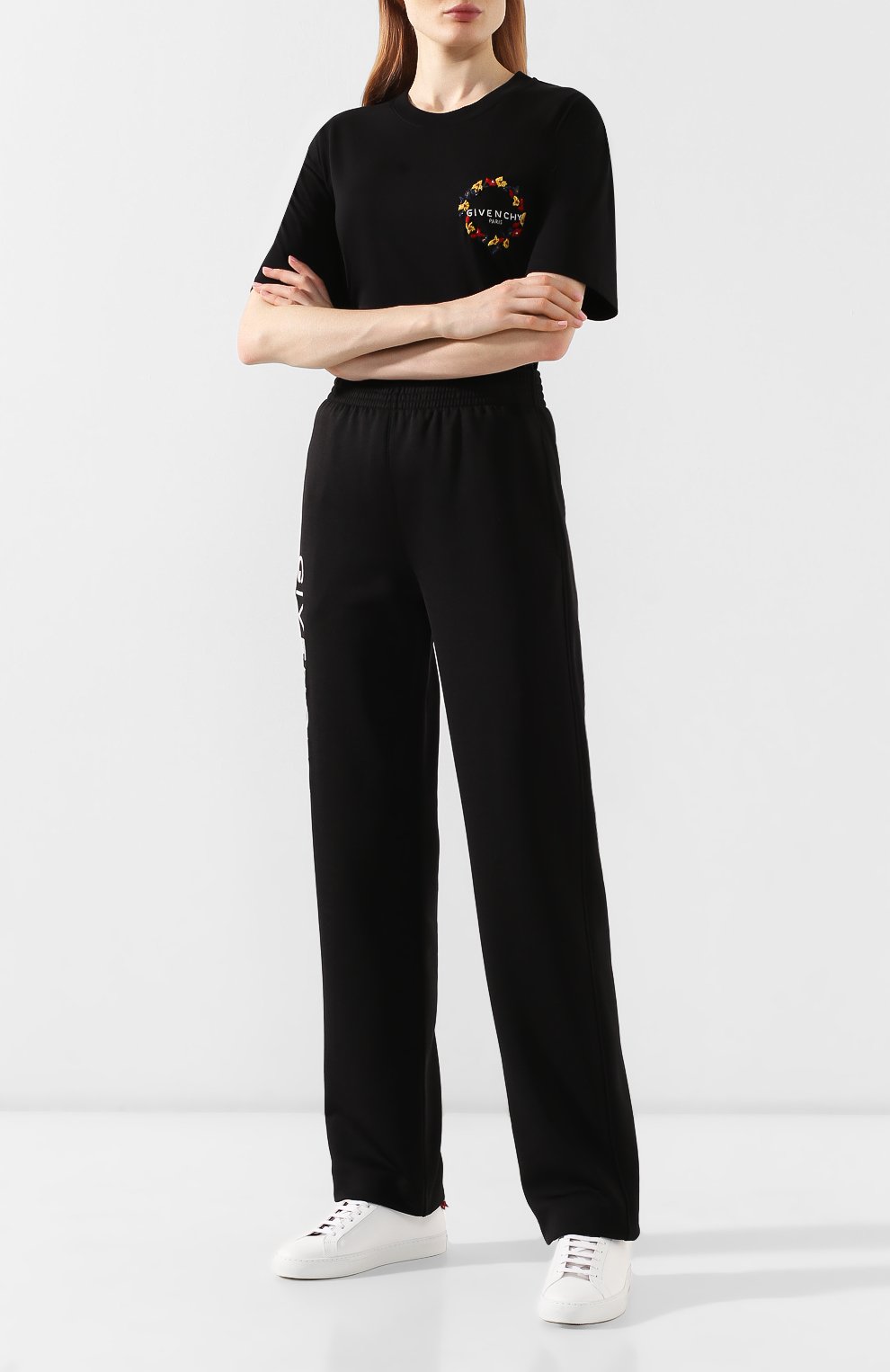 Женские черные брюки Givenchy, арт. BW50DN306W купить в ЦУМ | Фото №2 Брюки Givenchy черные | Фото №2